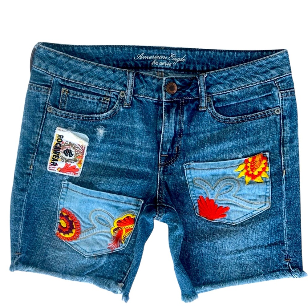 American Eagle for Aerie Jean Shorts